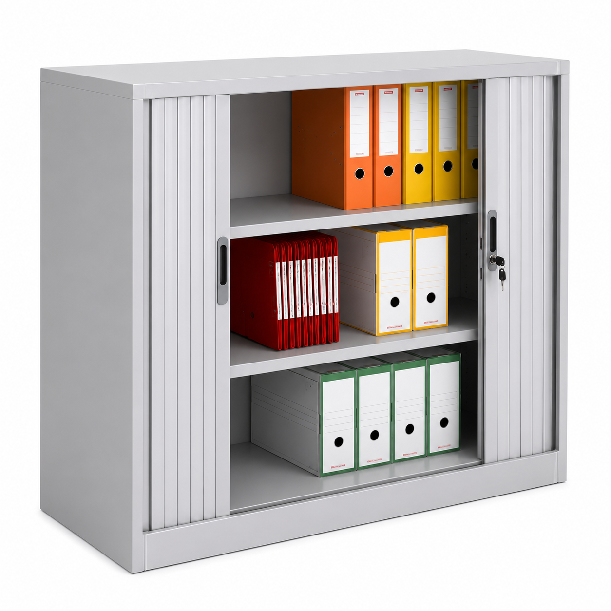 Armoire basse - Portes rideaux monobloc – Image 2