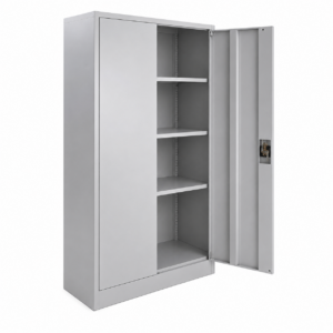 Armoire haute a portes battantes