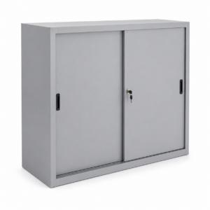 Armoire basse - Portes coulissantes